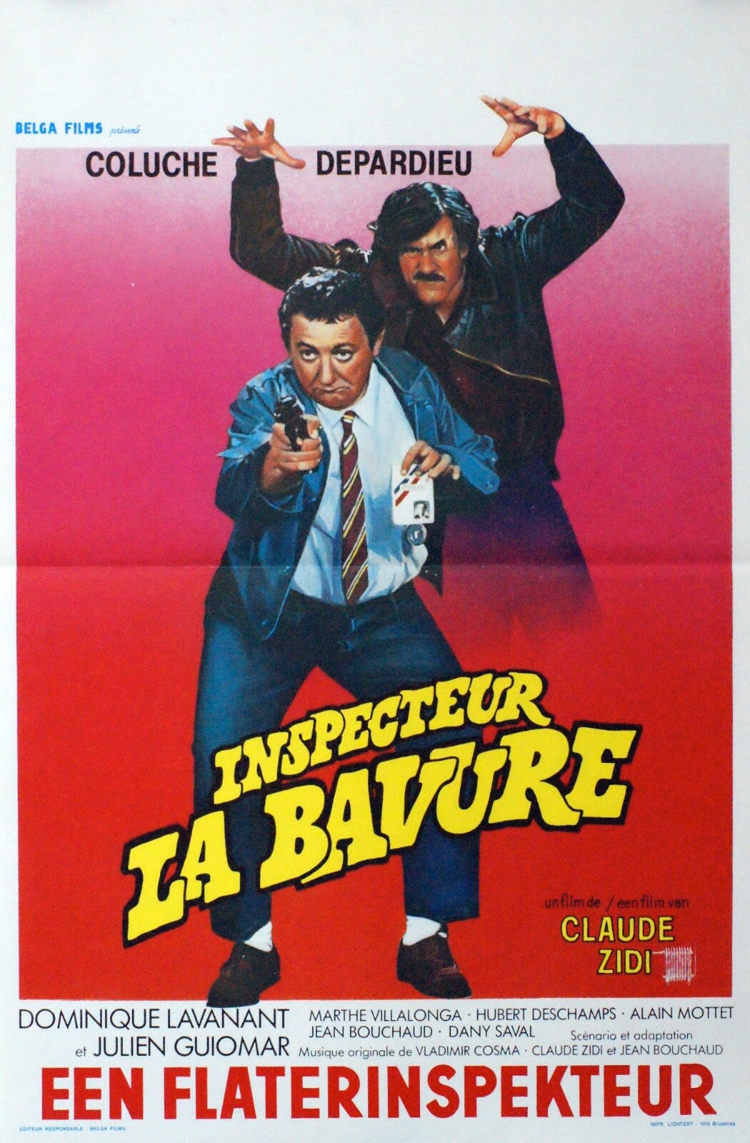 INSPECTEUR LA BAVURE Original Poster