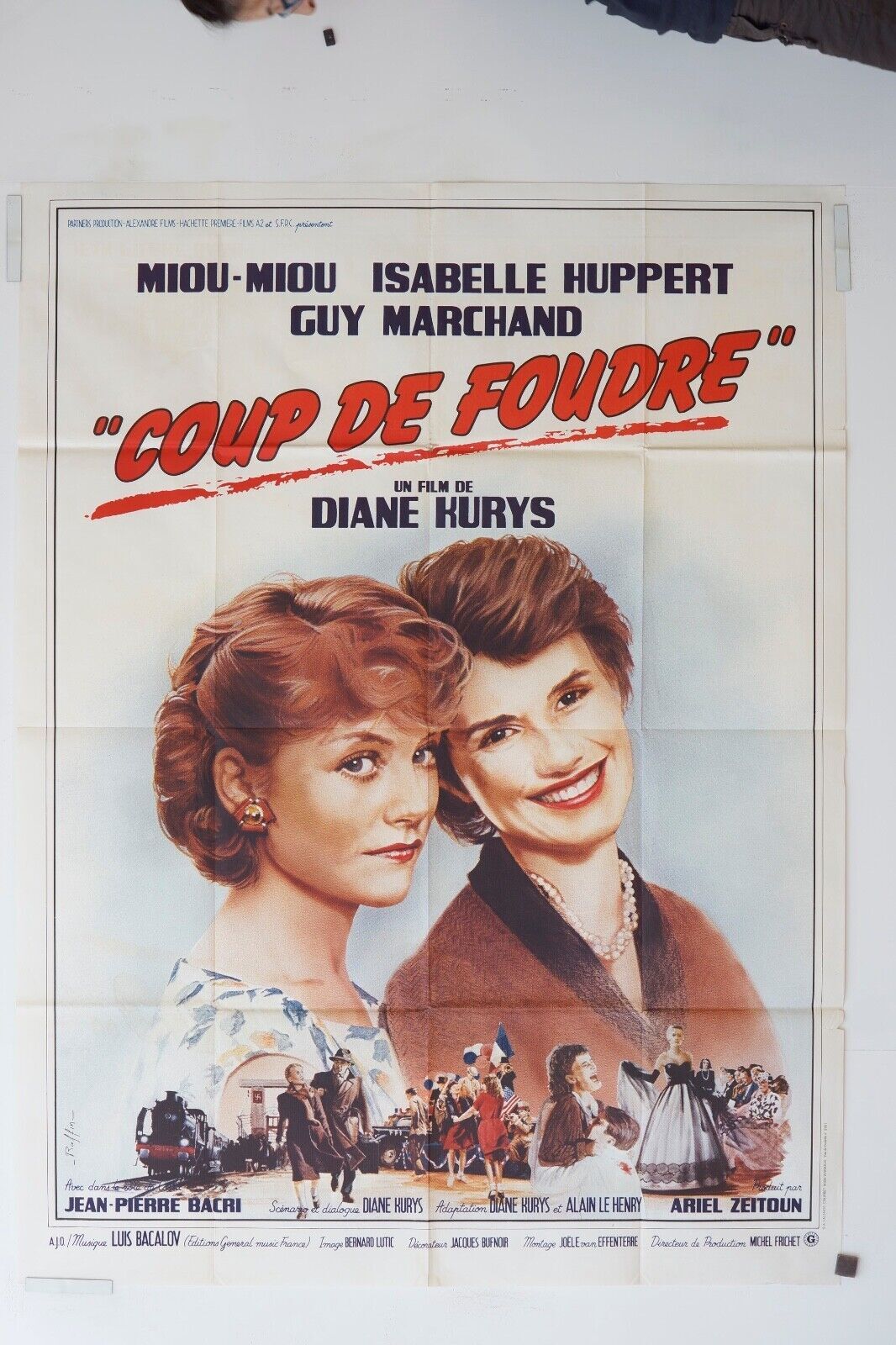 COUP DE FOUDRE 120X160 ORIGINAL MOVIE POSTER MIOU MIOU