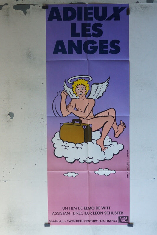 ADIEUX LES ANGES POSTER ORIGINAL 60x160 ELMO DE WITT