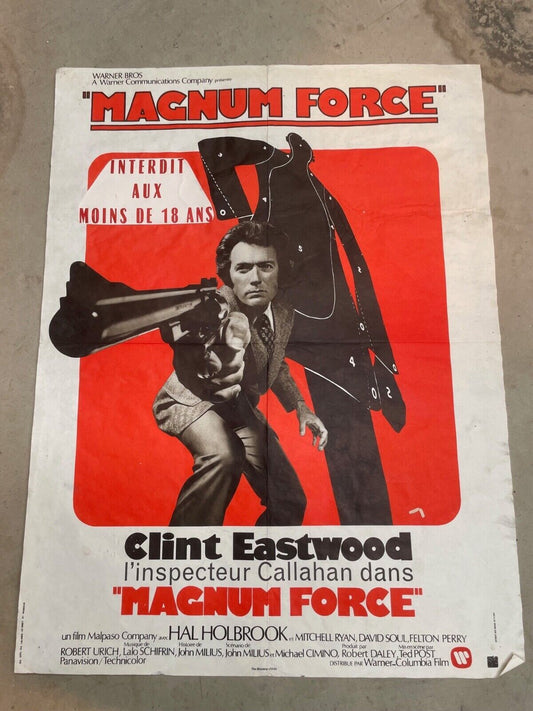 MAGNUM FORCE MOVIE POSTER  ORIGINAL (60X80) CLINT EASTWOOD
