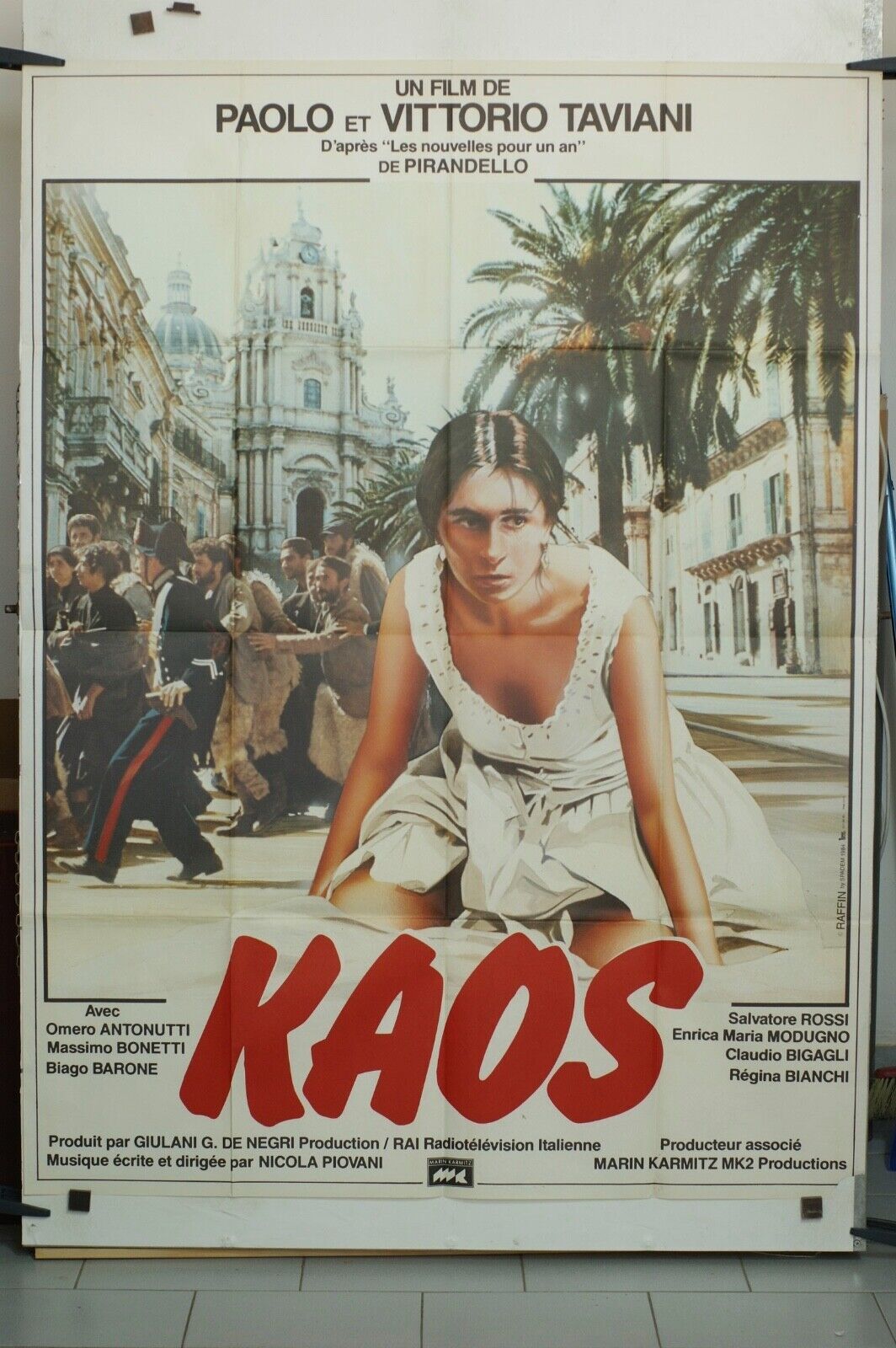 KAOS Original Movie Poster 120X160 OMERA ANTONUTTI