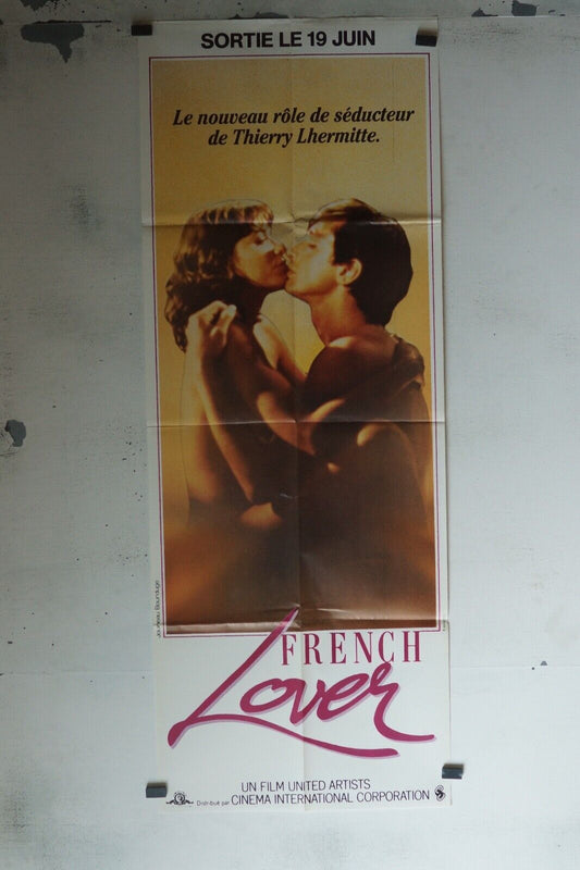 FRENCH LOVER MOVIE POSTER ORIGINAL 60x160 THIERRY LHERMITTE