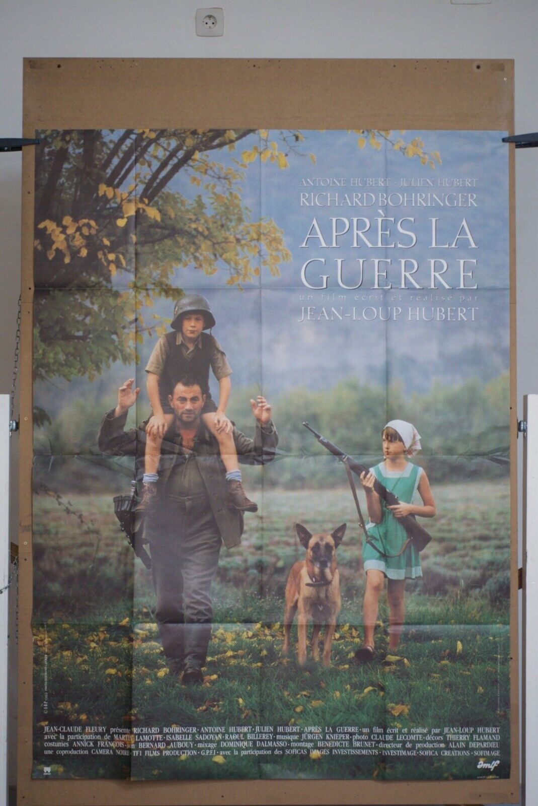 APRÈS LA GUERRE POSTER ORIGINAL 120x160 RICHARD BOHRINGER