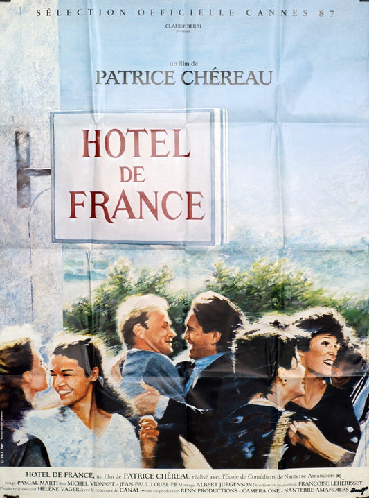 HOTEL DE France MOVIE POSTER ORIGINAL 120x160  PATRICE CHÉREAU