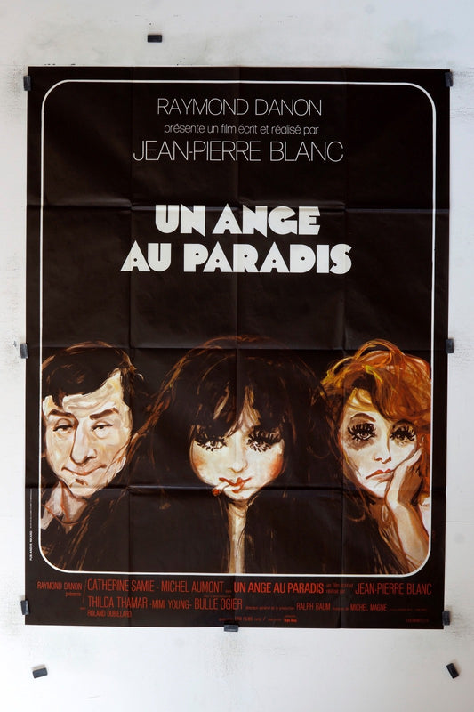 UN ANGE AU PARADIS JEAN-PIERRE BLANC ORIGINAL MOVIE POSTER 120x160