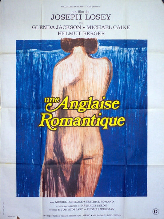 UNE ANGLAISE ROMANTIQUE MOVIE POSTER ORIGINAL 120x160 JOSEPH LOSEY