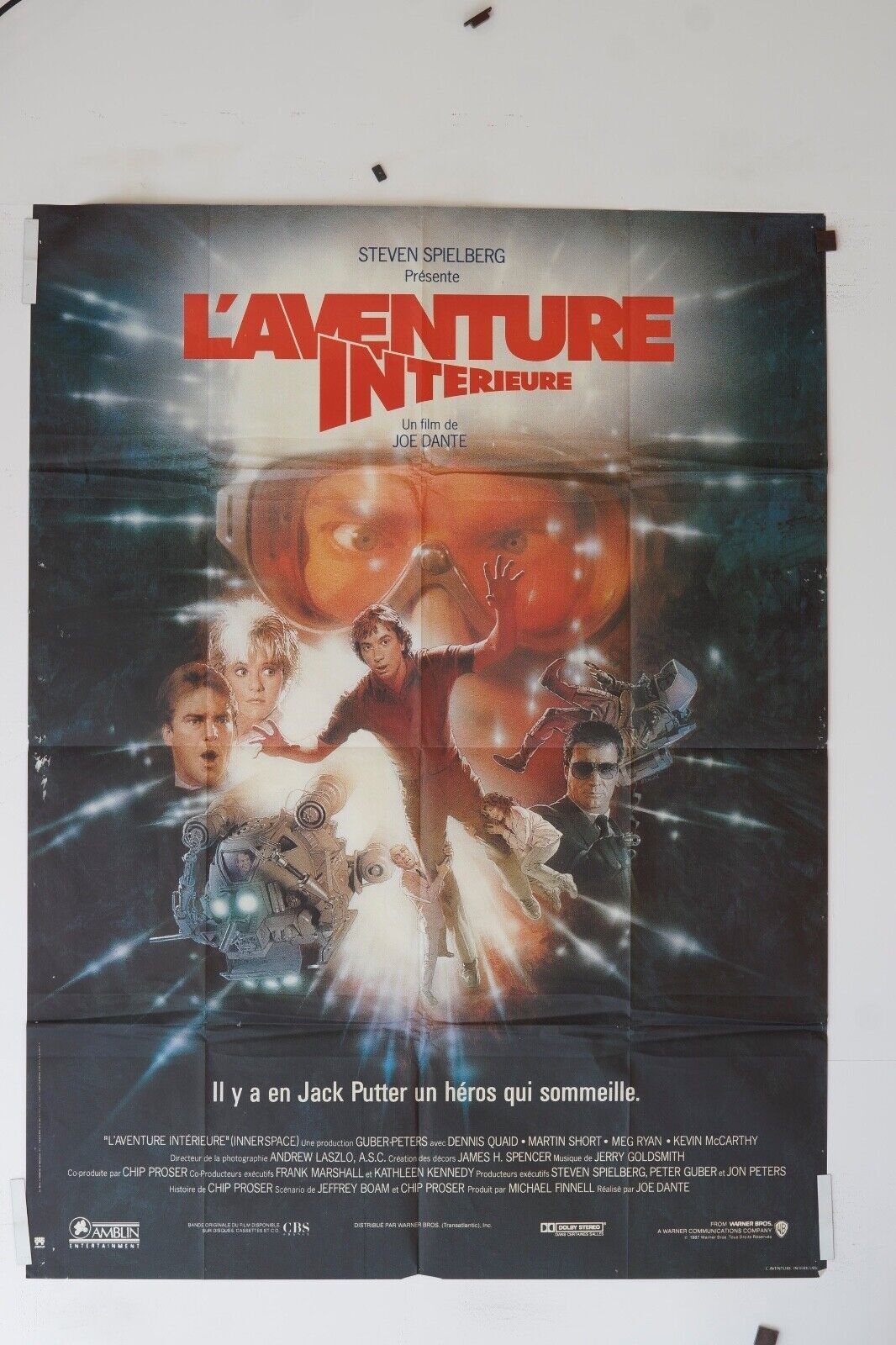 L’AVENTURE INTÉRIEURE POSTER (120X160) STEVEN SPIELBERG