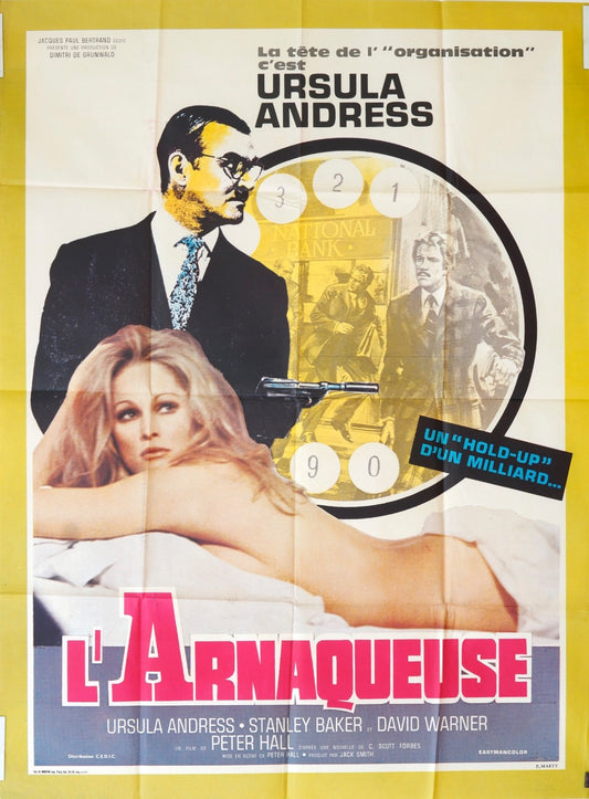 L’ARNAQUEUSE URSULA ANDRESS MOVIE POSTER ORIGINAL 120x160
