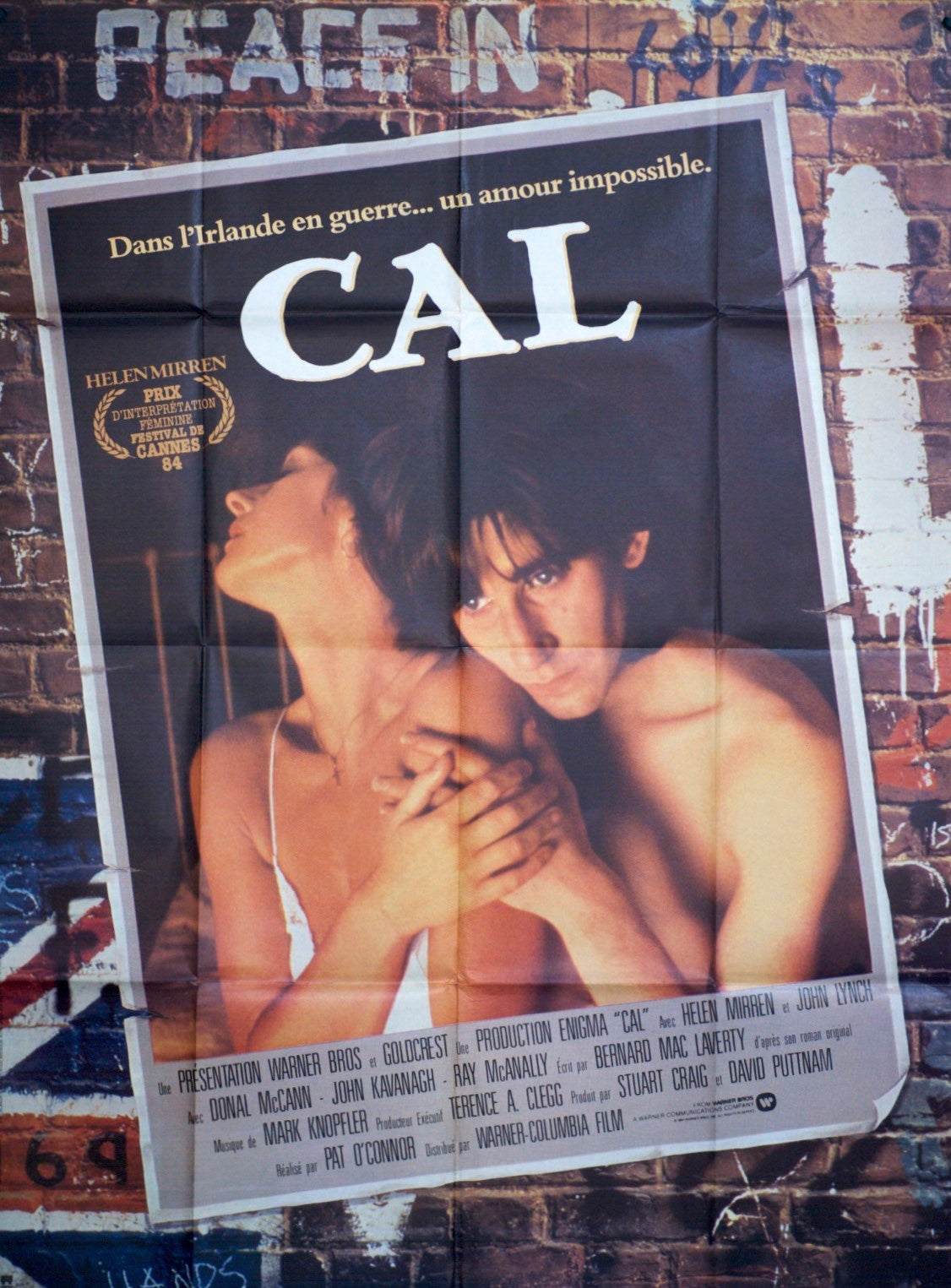 CAL HELEN MIRREN MOVIE POSTER ORIGINAL 120x160