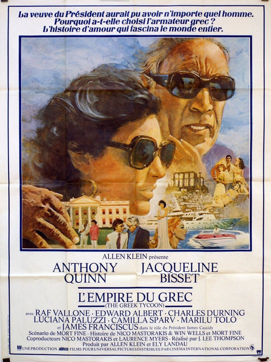 L’EMPIRE DU GREC MOVIE POSTTER  ORIGINAL 120x160 ANTHONY QUINN