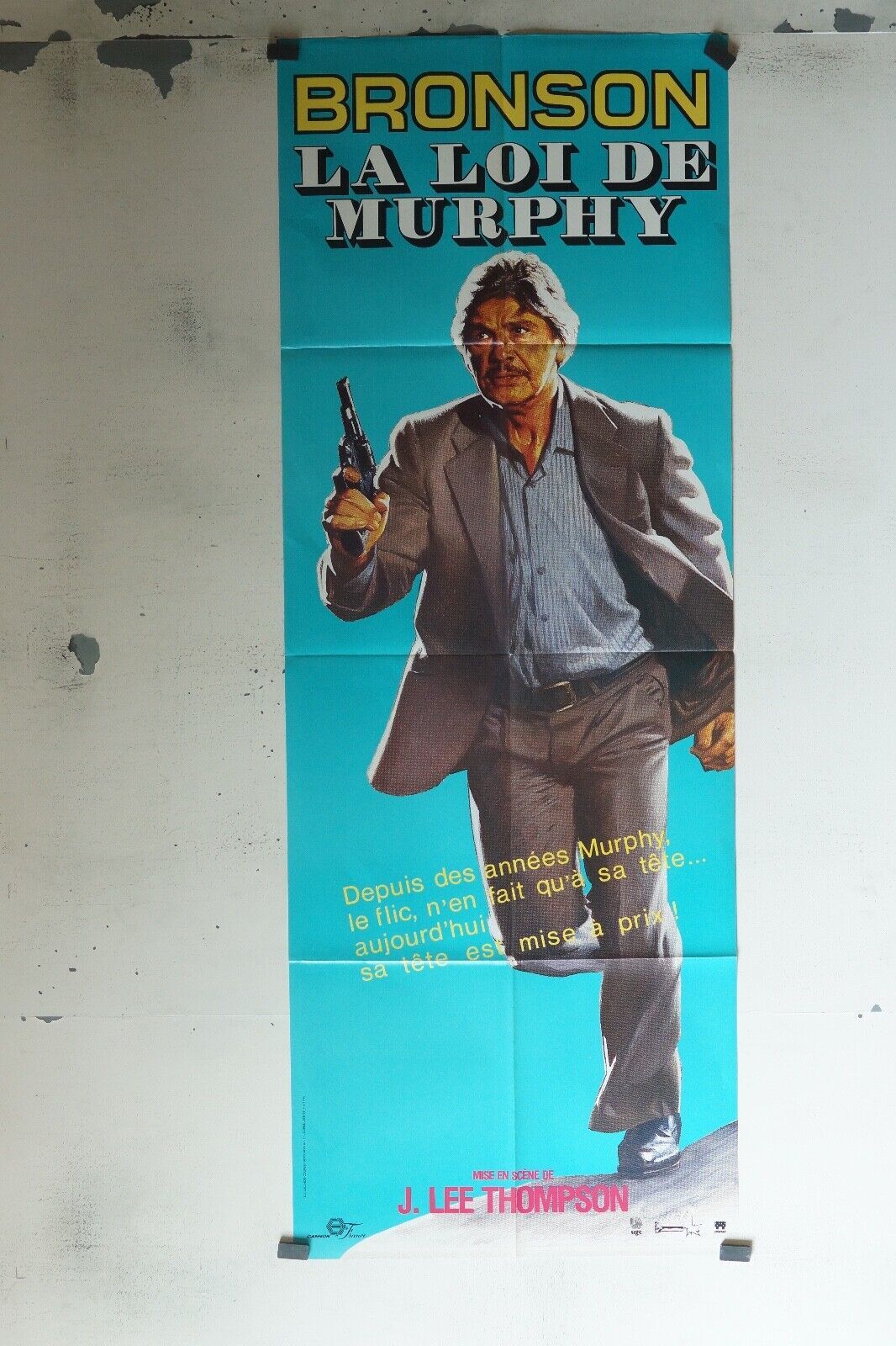 LA LOI DE MURPHY MOVIE POSTER ORIGINAL 60x160 BRONSON