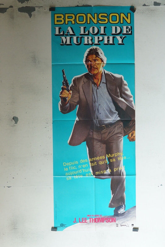 LA LOI DE MURPHY MOVIE POSTER ORIGINAL 60x160 BRONSON