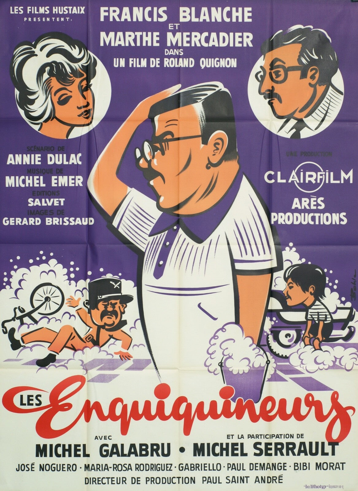 LES ENQUIQUINEURS (French Edition) ORIGINAL 120x160