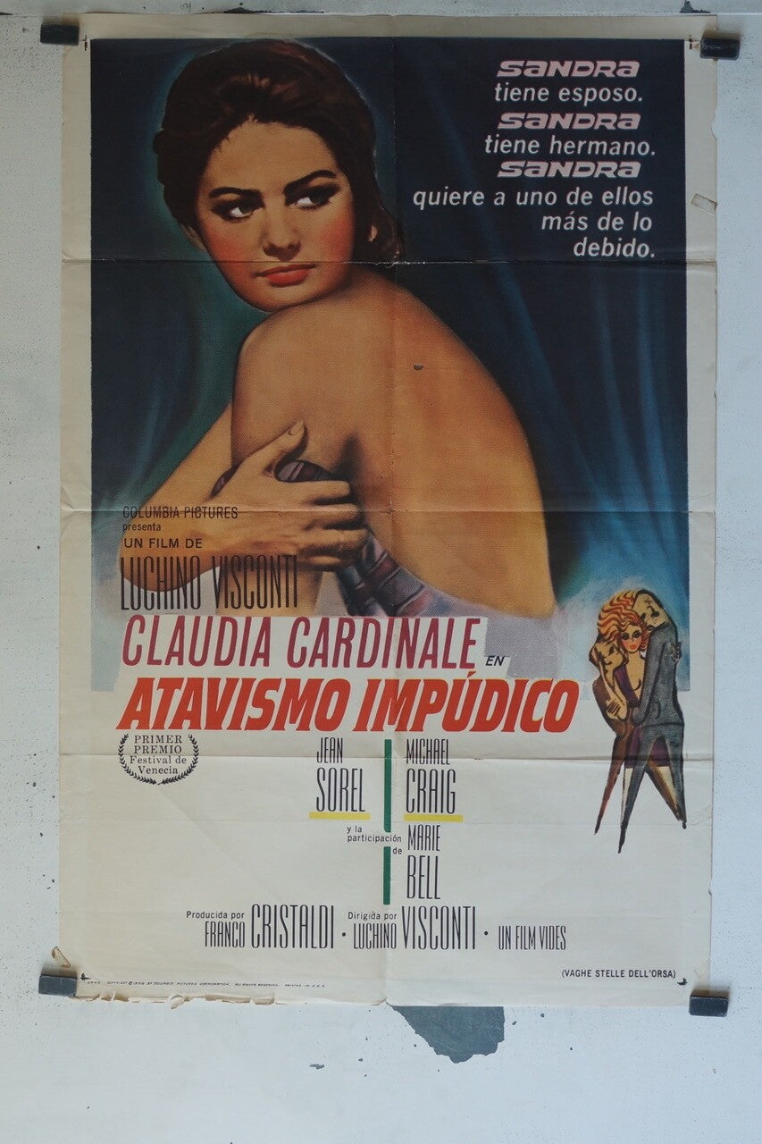 ATAVISMO IMPUDICO (1965) 70x100 ORIGINAL MOVIE POSTER