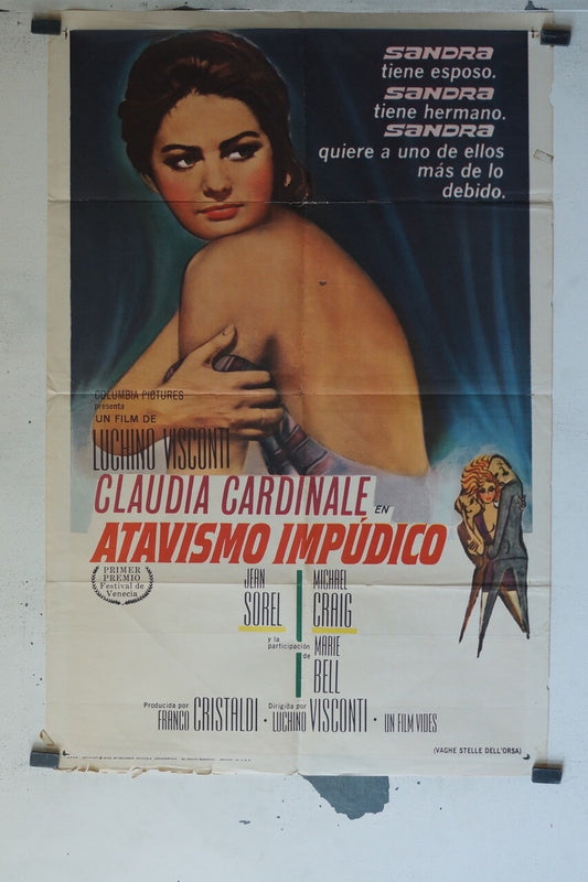 ATAVISMO IMPUDICO (1965) 70x100 ORIGINAL MOVIE POSTER