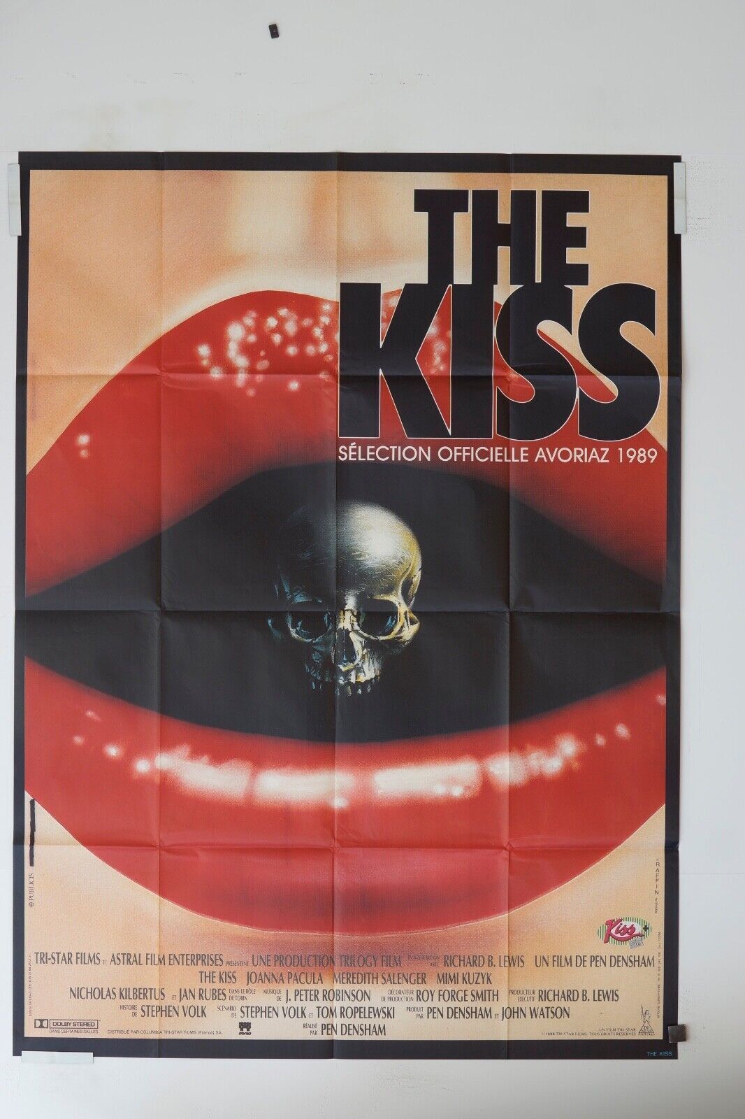 THE KISS MOVIE POSTER ORIGINAL 120x160 JOANNA PACULA