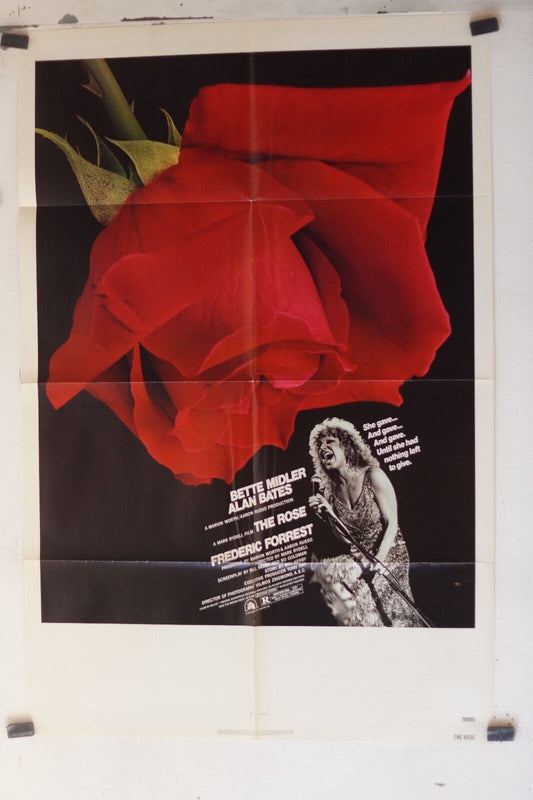 THE ROSE MOVIE POSTER ORIGINAL (69x103), Mark Rydell, Bette Midler