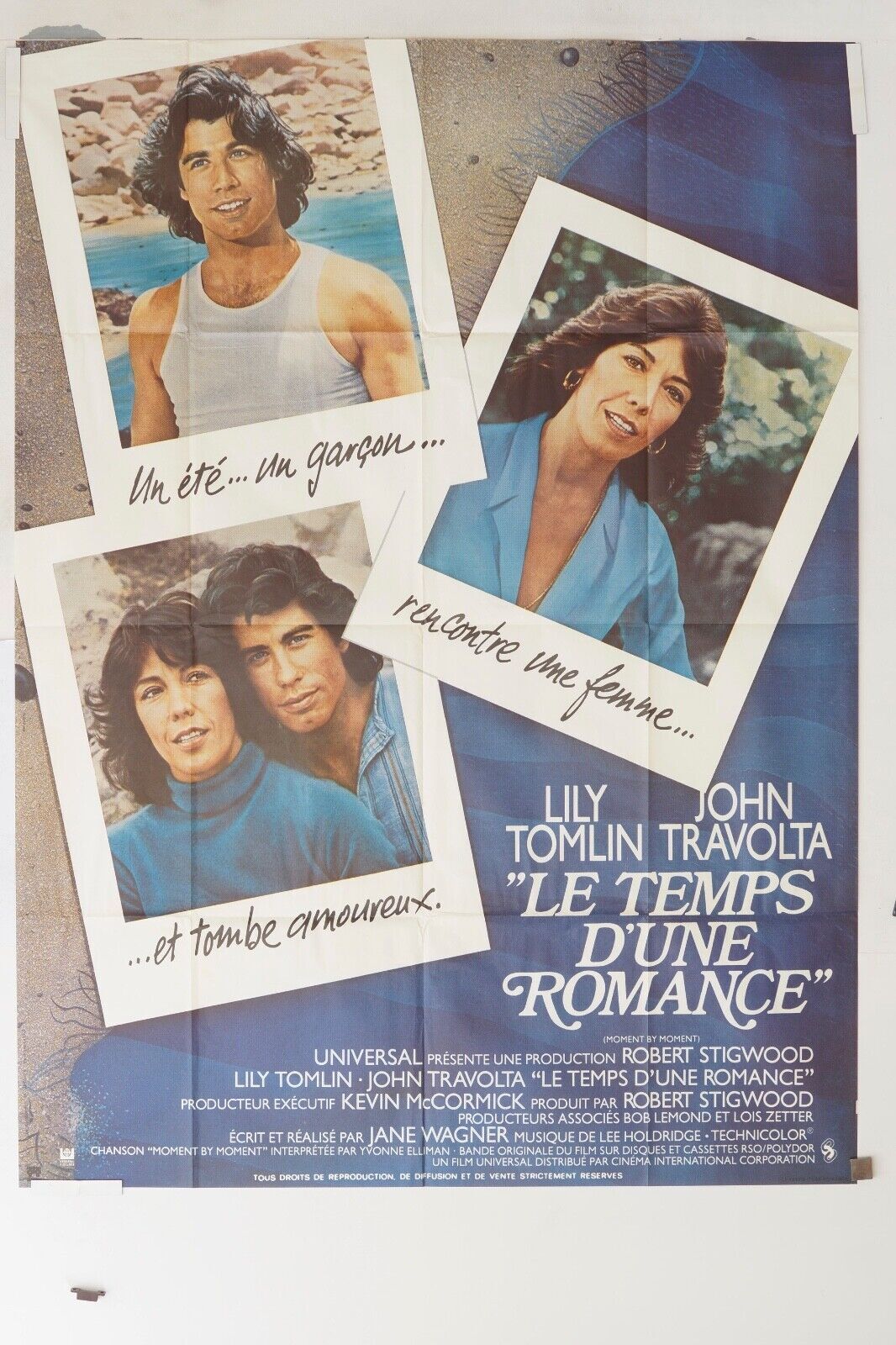 LE TEMPS D’UNE ROMANCE MOVIE POSTER ORIGINAL 120x160 LILY TOMLIN