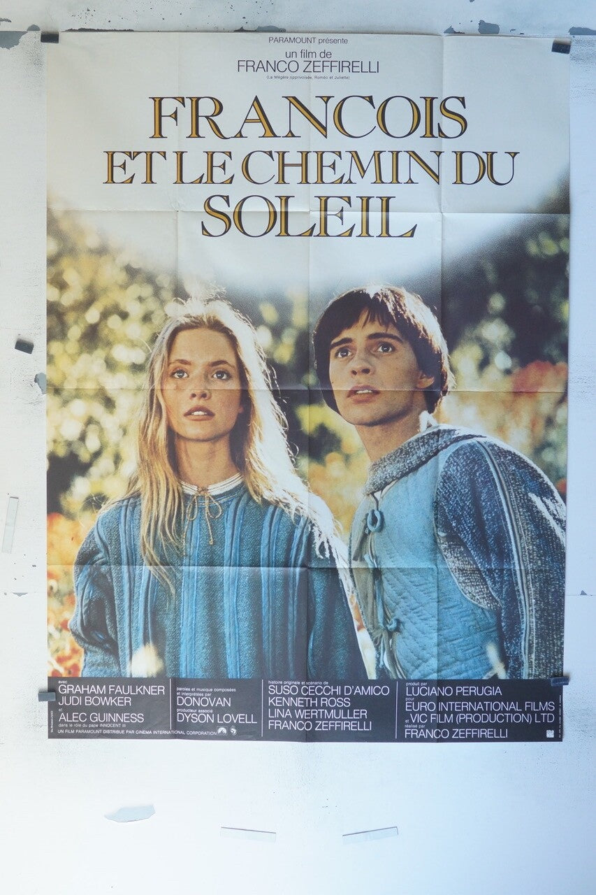 FRANCOIS ET LE CHEMIN DU SOLEIL POSTER ORIGINAL 120x160 GRAHAM FAULKNER