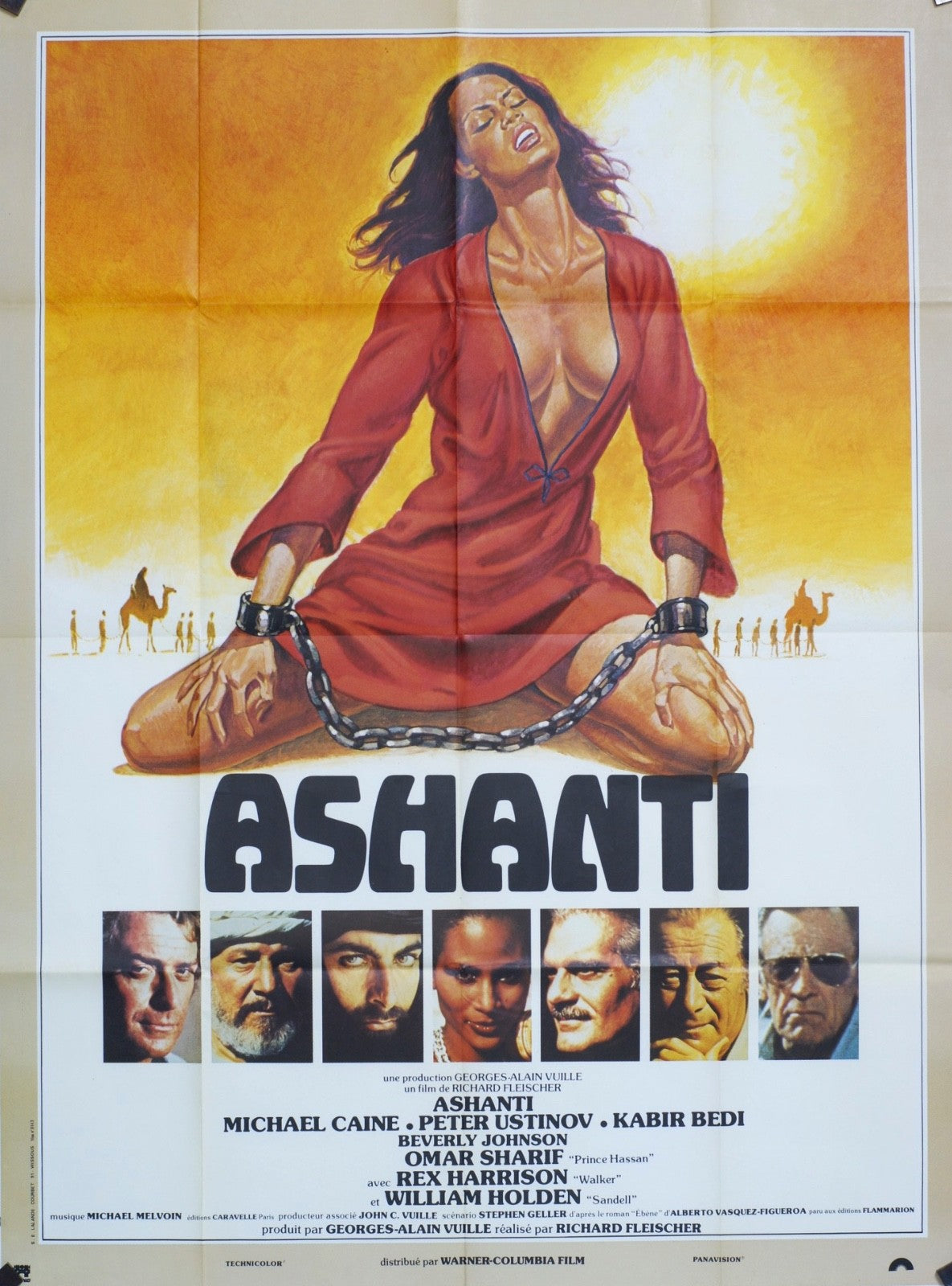 ASHANTI MICHAEL CAINE POSTER ORIGINAL120x160