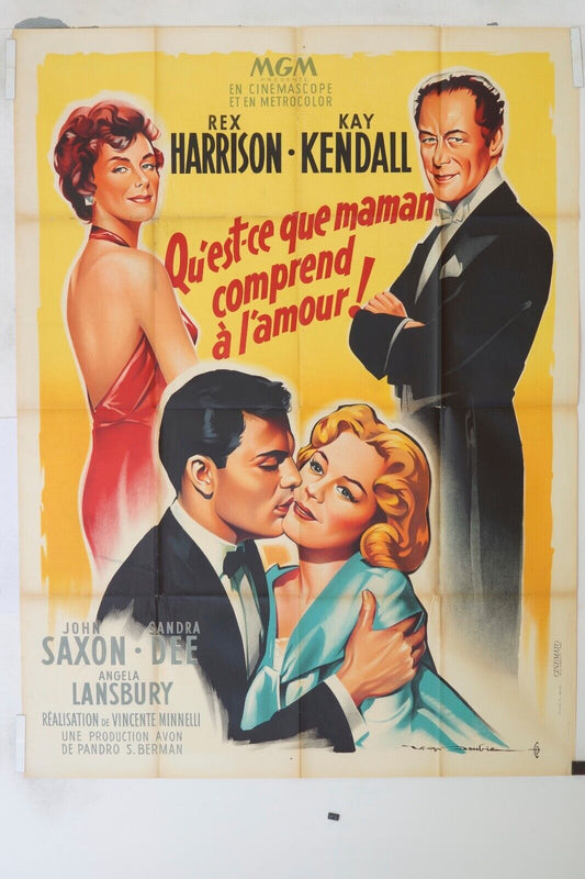 QU’EST-CE QUE MAMAN COMPREND À L’AMOUR ORIGINAL 120x160  REX HARRISON