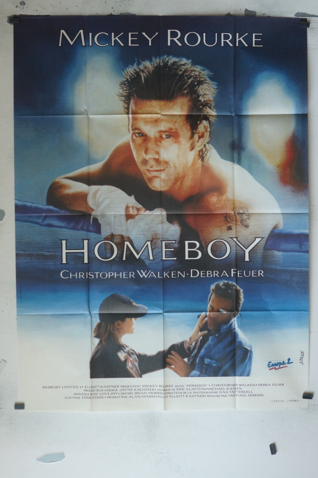 HOMEBOY MOVIE POSTER ORIGINAL 120x160 MICKEY ROURKE
