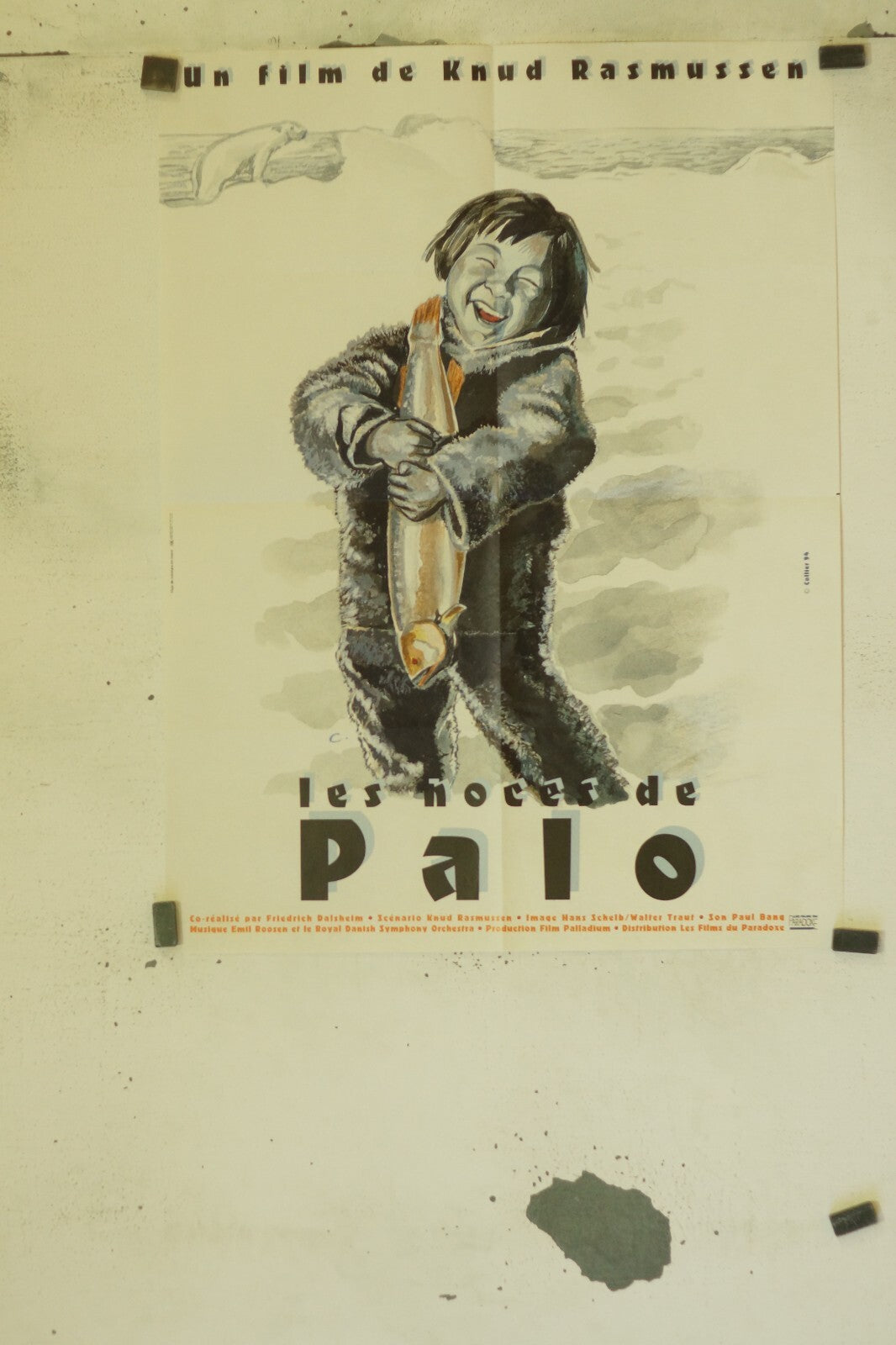 LES NOCES DE PALO POSTER ORIGINAL (60X80) KNUD RASMUSSEN