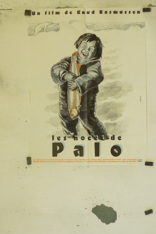 LES NOCES DE PALO POSTER ORIGINAL (60X80) KNUD RASMUSSEN