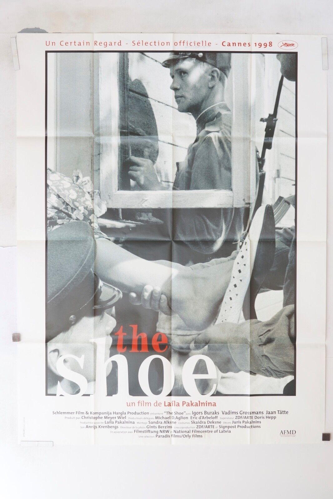 THE SHOE MOVIE POSTER ORIGINAL (120X160) LAILA PAKALNIMA