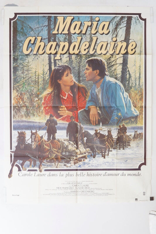 MARIA CHAPDELAINE POSTER  ORIGINAL 120x160 CAROLE LAURE