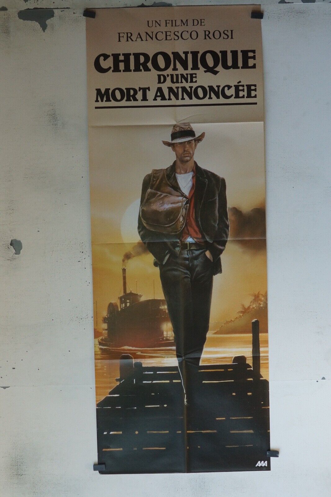 CHRONIQUE D’UNE MORT ANNONCÉE POSTER ORIGINAL 60x160 RUPERT EVERETT