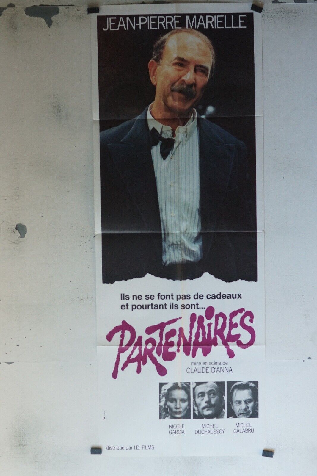 PARTENAIRES POSTER ORIGINAL 60x160 MARIVAUX