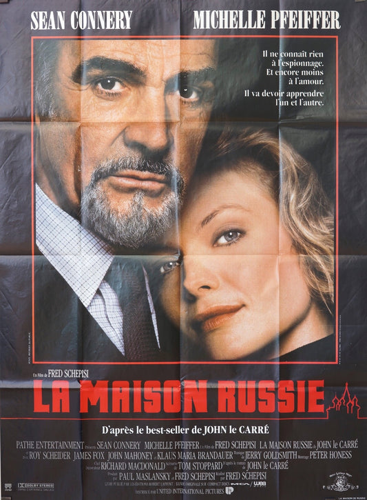 LA MAISON RUSSIE SEAN CONNERY MOVIE POSTER ORIGINAL 120x160