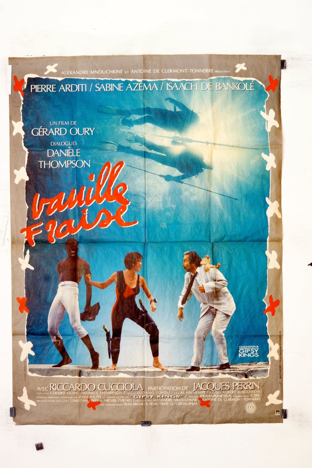 VANILLE FRAISE PIERRE ARDITI MOVIE POSTER ORIGINAL (120x160)