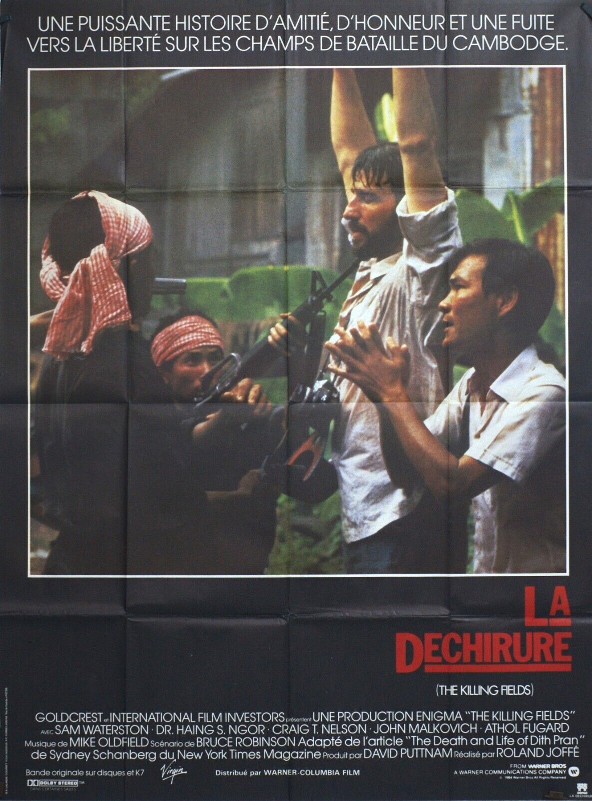 LA DÉCHIRURE ORIGINAL MOVIE POSTER 120x160 SAM WATERSTON