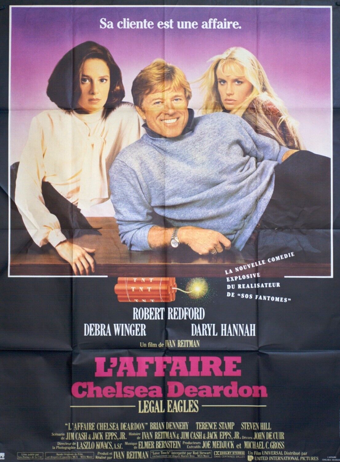 L’AFFAIRE CHELSEA DEARDON ORIGINAL MOVIE POSTER 120x160 ROBERT REDFORD