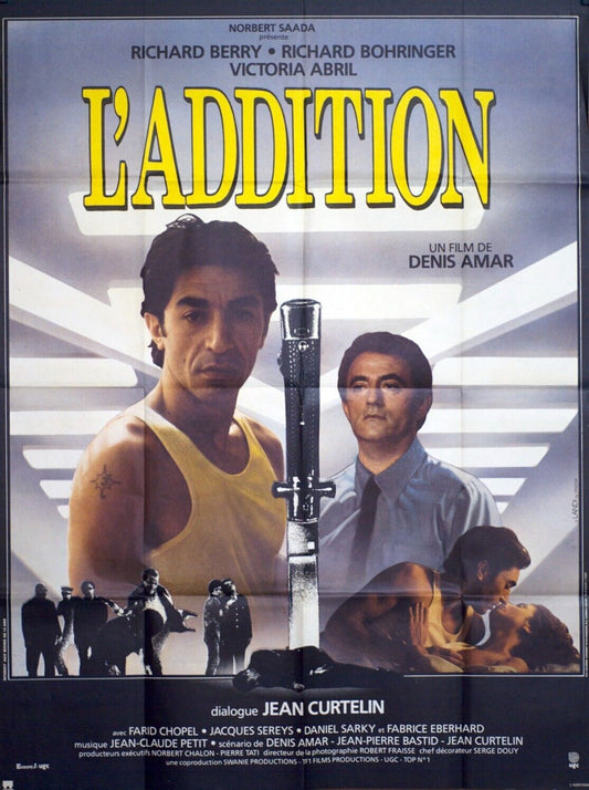 L’ADDITION ORIGINAL MOVIE POSTER 120x160 RICHARD BERRY