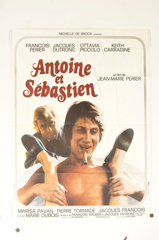 ANTOINE ET SÉBASTIEN MOVIE POSTER ORIGINAL 120x160 FRANCOIS PERRIER