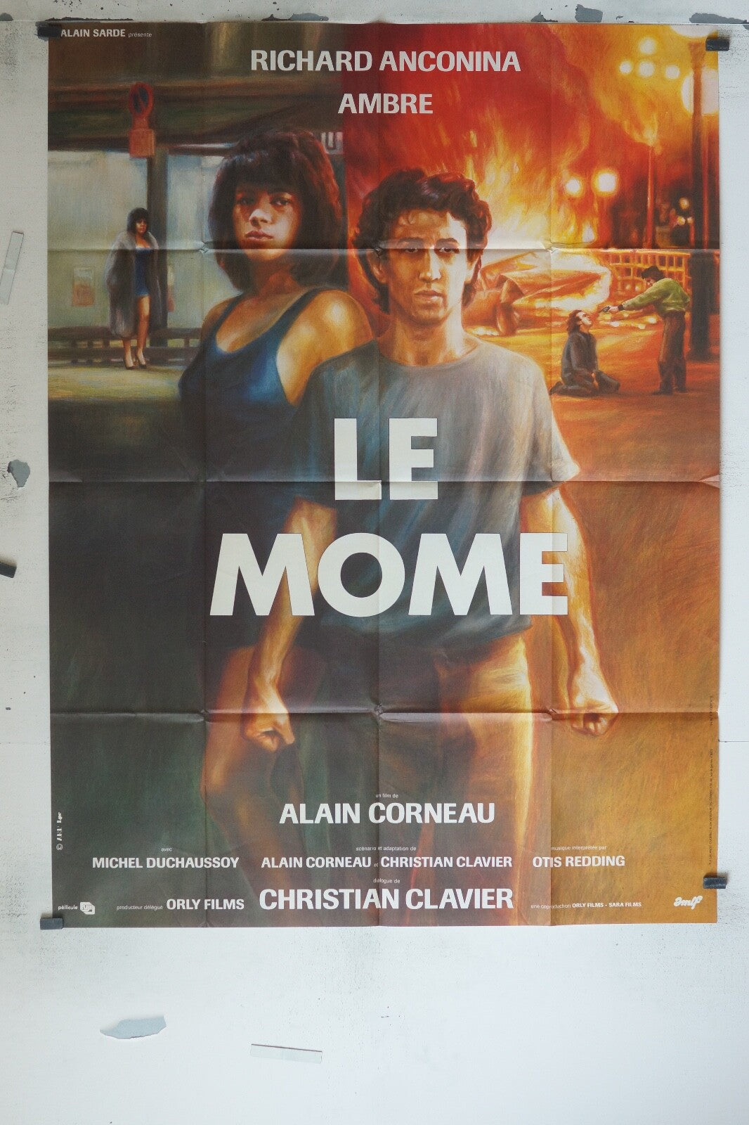 LE MOME MOVIE POSTER ORIGINAL 120x160 RICHARD ANCONINA