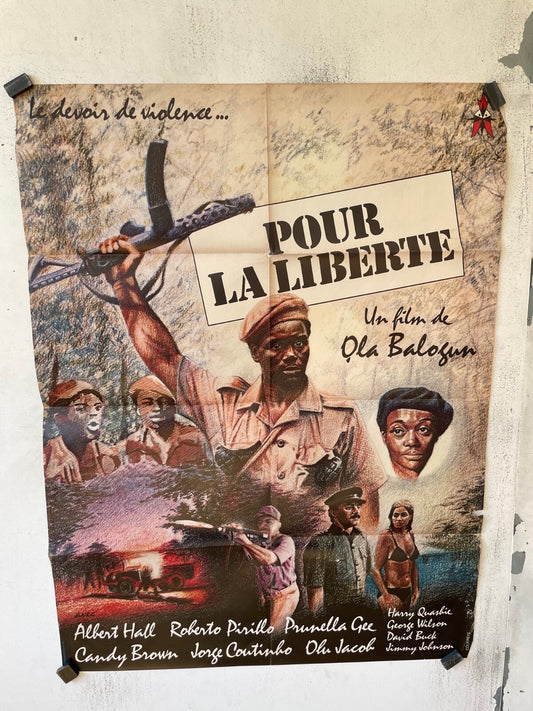POUR LA LIBERTÉ (70X100), 1960 ORIGINAL MOVIE ALBERT HALL – ROBERTO PIRILLO