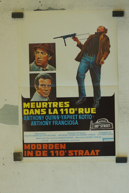 MEURTRES DANS LA 110 EME RUE MOVIE POSTER ORIGINAL (56X79)