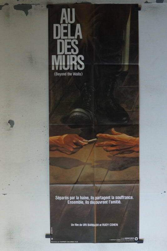 AU DELA DES MURS  POSTER ORIGINAL 60x160 URI BARBASH