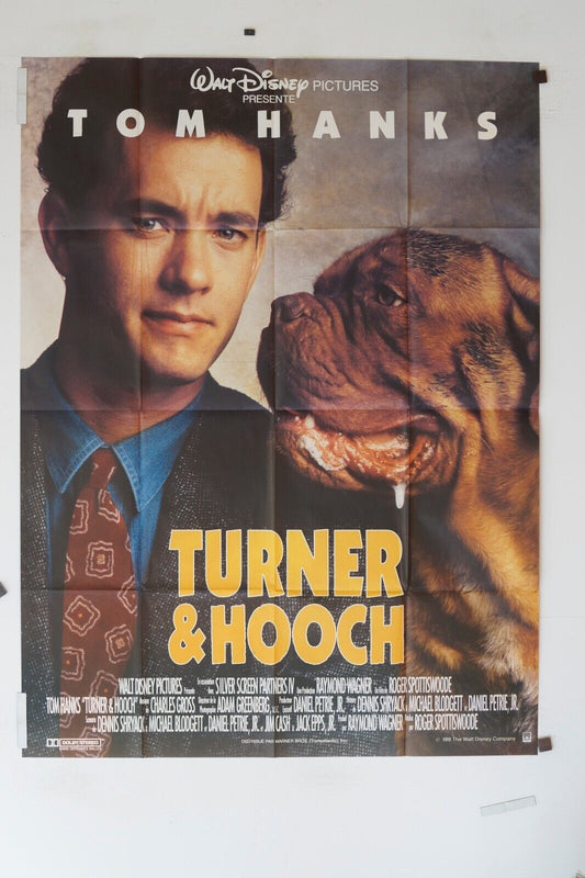 TURNER & HOOCH ORIGINAL 120x160 TOM HANKS