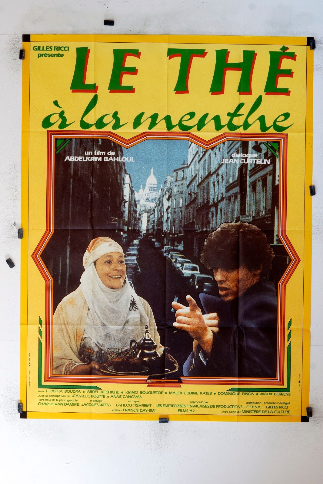 LE THÉ A LA MENTHE CHAFFIA BOUDRA MOVIE POSTER 120x160