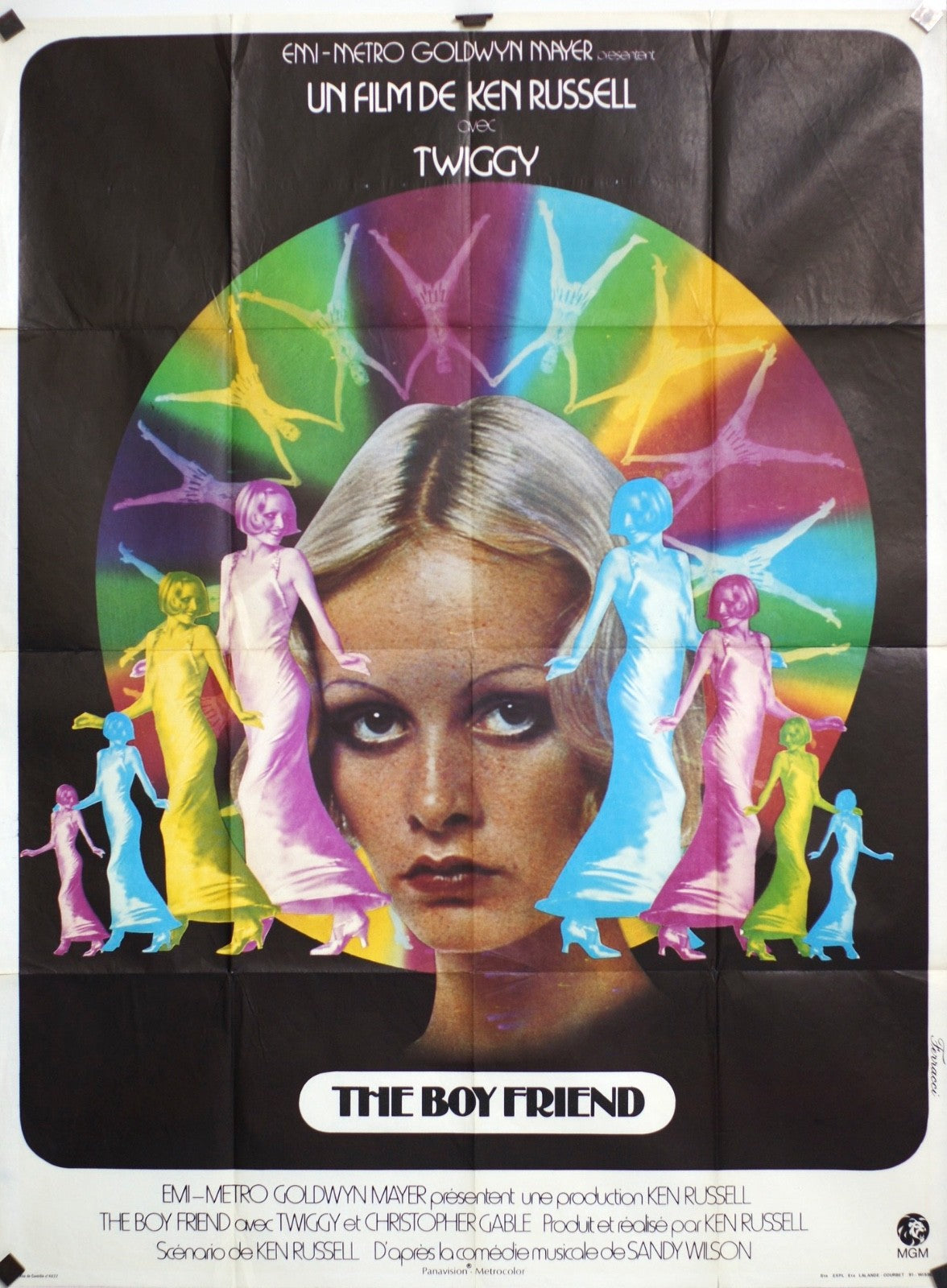 THE BOY FRIEND KEN RUSSELL MOVIE POSTER ORIGINAL 120x160