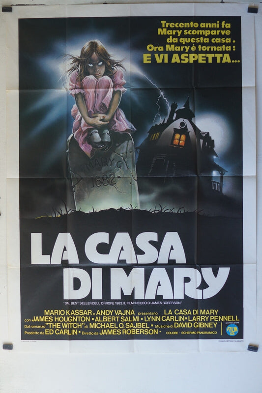 CASA DI MARY MOVIE POSTER ORIGINAL 120x160 Billy Jayne , James Houghton 