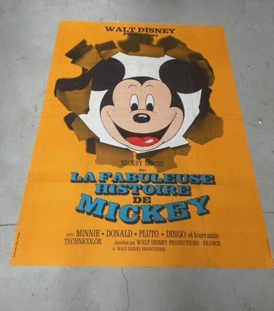 LA FABULEUSE HISTOIRE DE MICKEY,  MOVIE POSTER ORIGINAL 120x160 AL PACINO