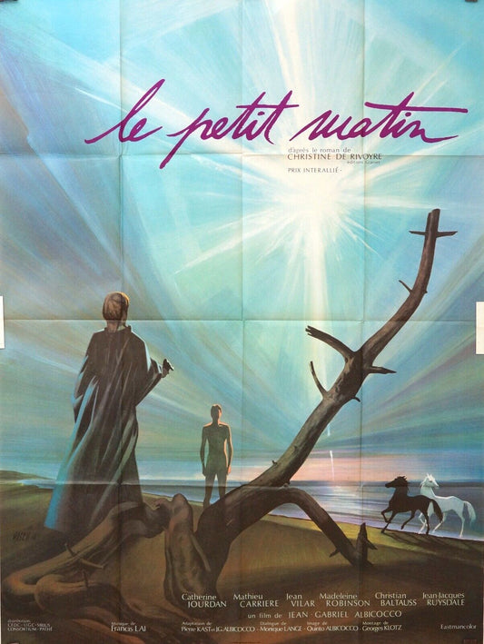 LE PETIT MATIN MOVIE POSTER ORIGINAL 120x160 CATHERINE JOURDAN