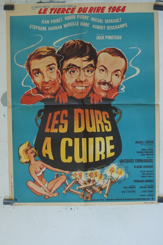LES DURS À CUIRE 60X80 JEAN POIRET – ROGER PIERRE POSTER ORIGINAL