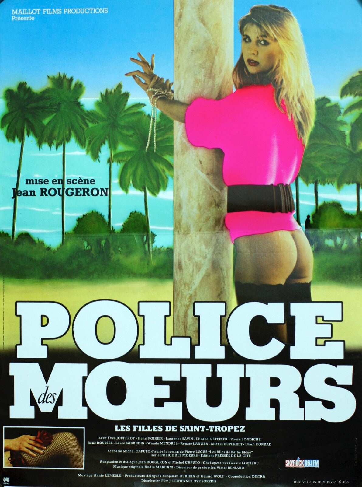 POLICE DES MOEURS – Les filles de saint-tropez (French Version) 40x60 ORIGINAL